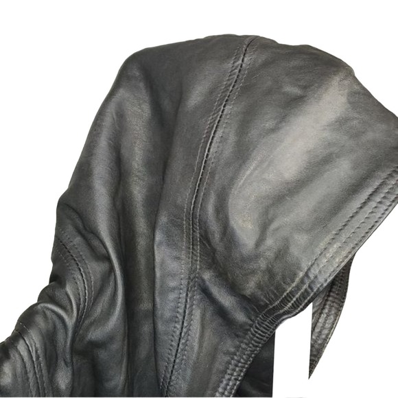 Clout Related Clothes Ladies Leather Coat Size Small - Picture 5 of 16